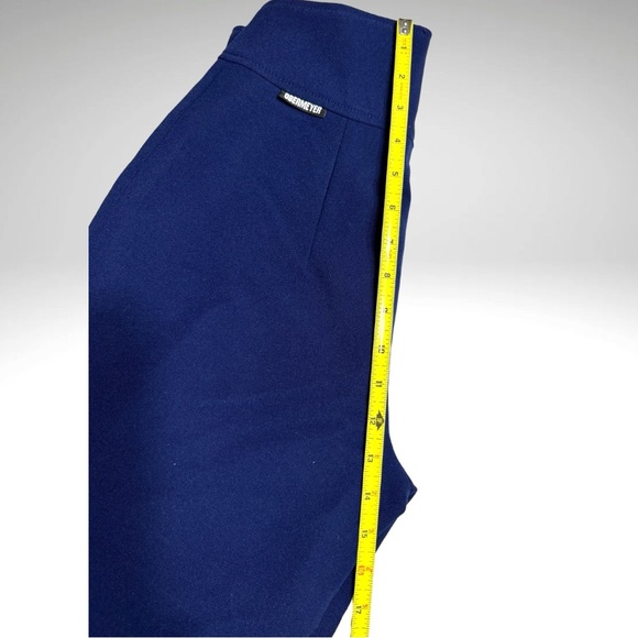 OBERMEYER SPORT STIRRUP WOOL BLEND COBALT BLUE SKI SNOW PANTS - Size 8R - Picture 7 of 14